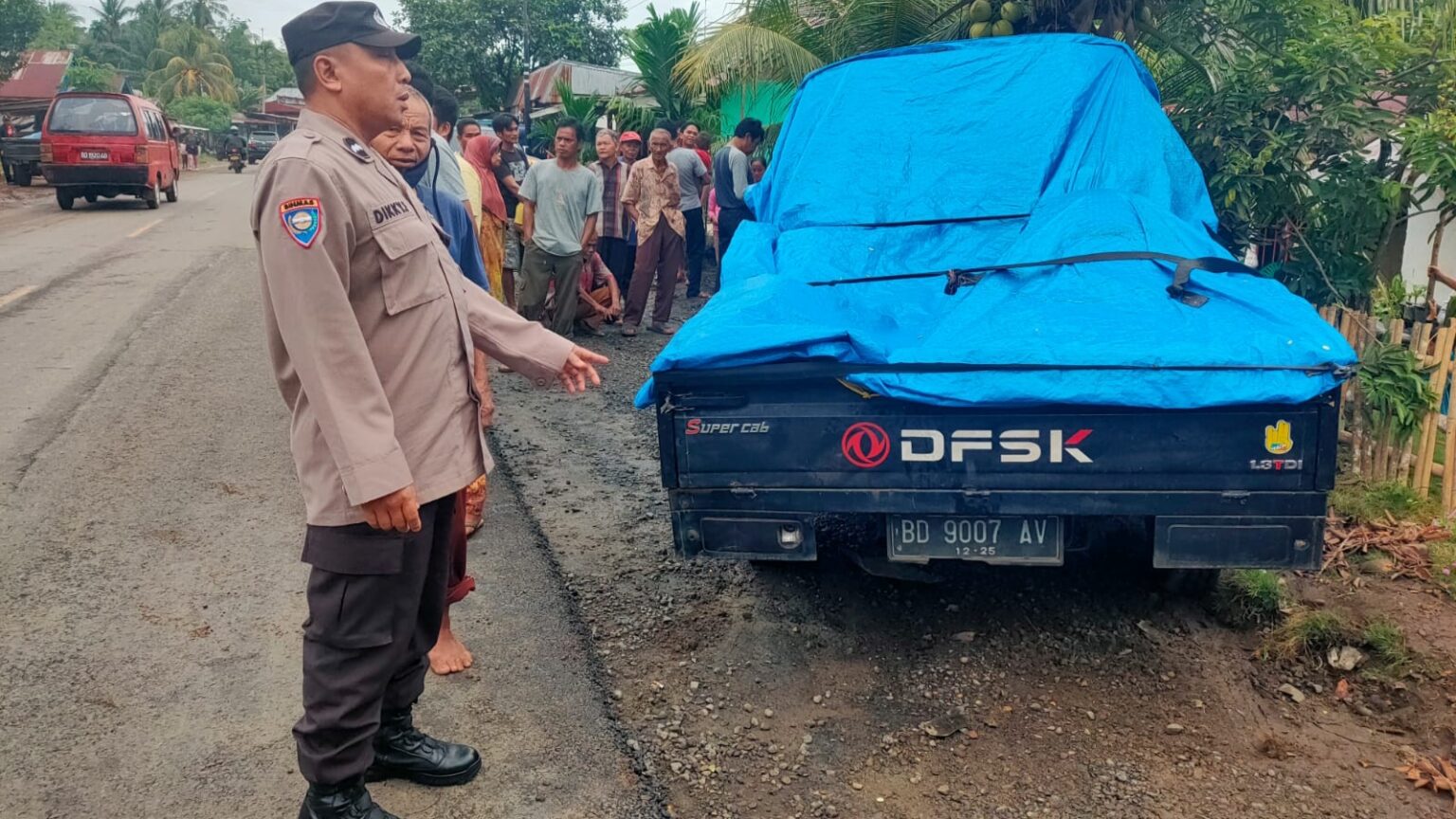 Sopir Pick Up Mengantuk Honda Beat Kena Lindas Begini Kondisi